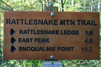 Rattlesnake Trailhead Marker Photo