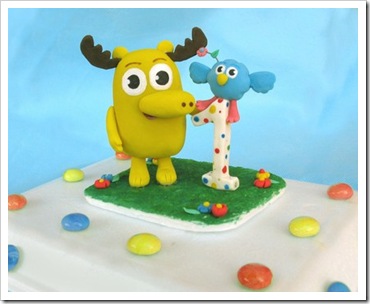 Moose and Zee Cake Toppers