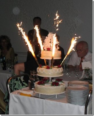 burning Wedding Cakes