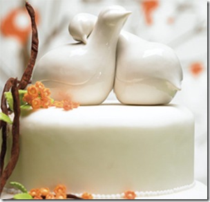 Dove Wedding Cake Toppers