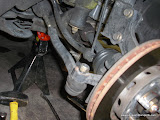 Removing tie rod