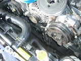 Stock Impreza RS Pulley Removed