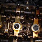 Oil in the spark plug chamber from leaky valve cover gasket