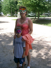 Masked Mother & Son