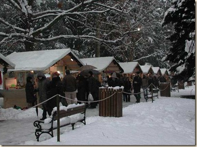 Mercatino di Natale di Levico Terme - Parco secolare degli Asburgo