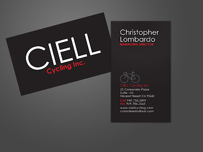 Business Card: CIELL Cycling