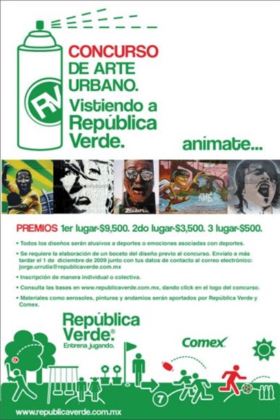 Cartel Convocatoria Graffiti