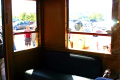 Space saver seating.