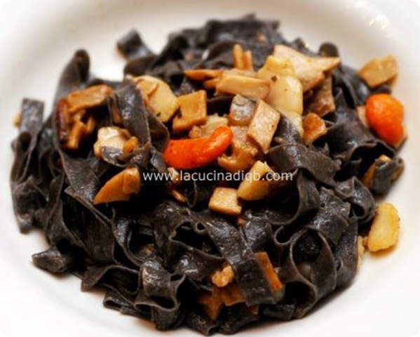 nero di seppia porcini cappesante 1