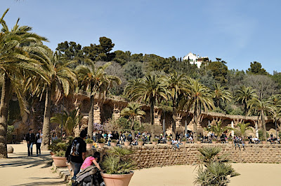 Inside Parc Guell