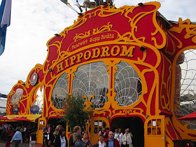 The tent on day #2 - Hippodrome