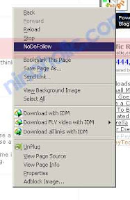 Right Click On Anywhere In Page