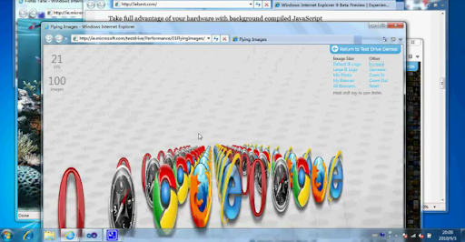 IE9, video leak