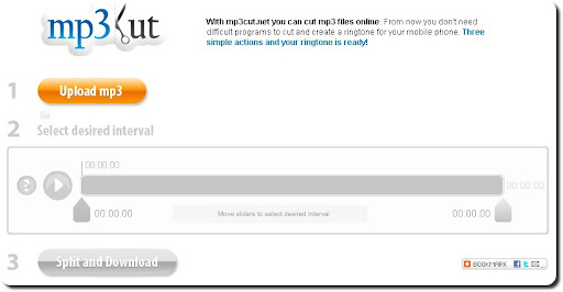 Tagliare i file mp3 online gratis con Mp3cut