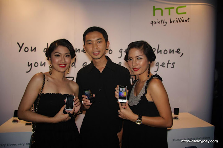 Calvin with his HTC mini