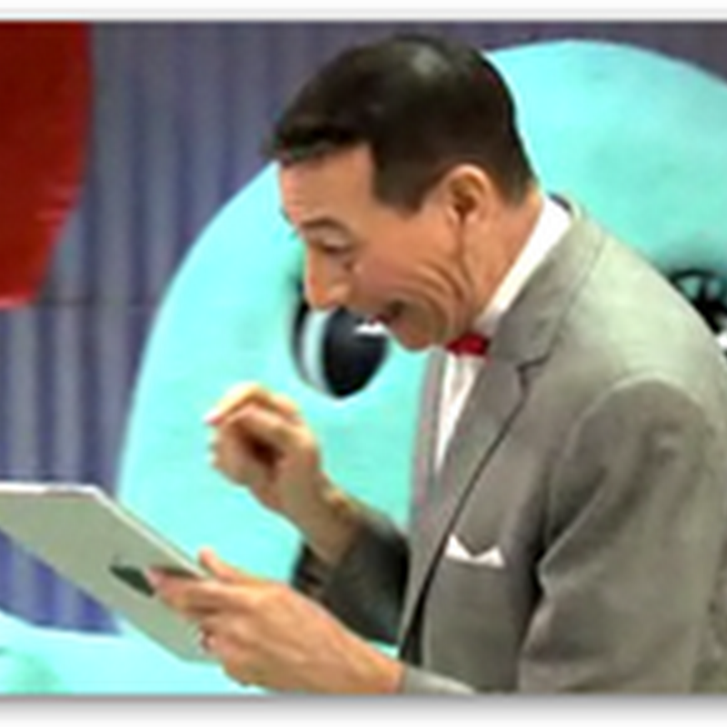 Pee Wee Gets an IPAD (Video)