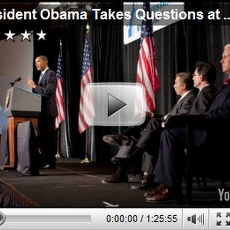 President Obama‘s “Behavioral State of the Union Address”– Jon Stewart Comments (Videos)