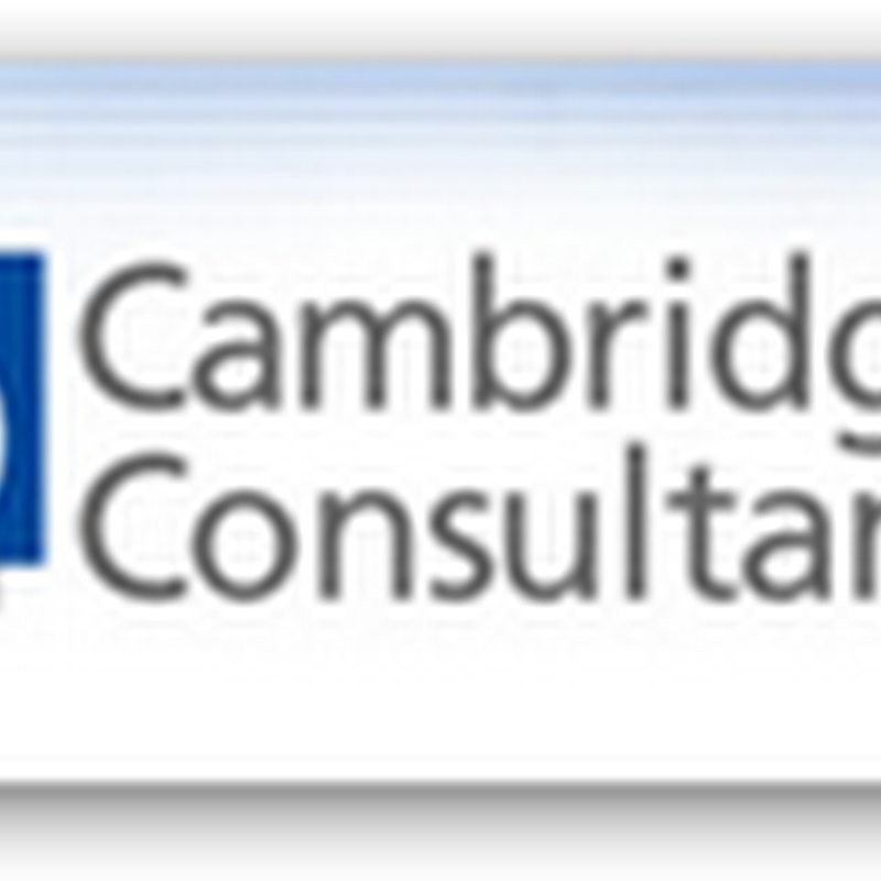 Cambridge Consultants Announces Consulting Services For Clinical Trials Using Bayesian Statistical Analysis To Help Expedite the Process and Help Negotiate with the FDA