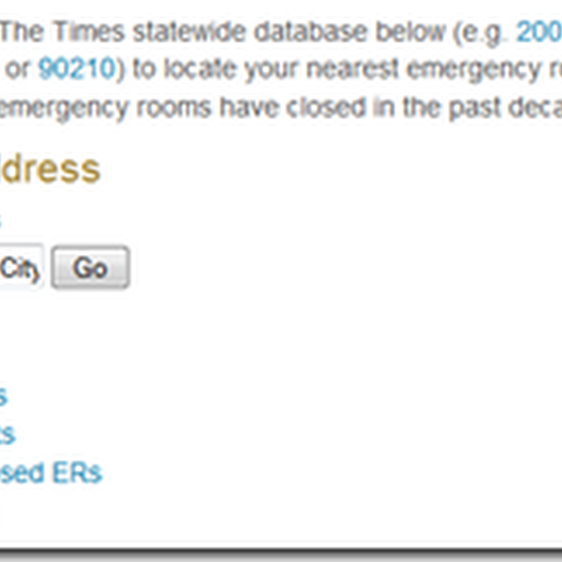 Where are the Emergency Rooms in California - How Many hospitals have closed in the last 10 Years