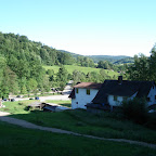 Der untere Parkplatz am Felsenmeer