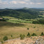 Blick von der Abtsroder Kuppe
Links liegt Abtsroda