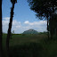 Weg zum Bubenbader Stein mit Blick auf die Milseburg