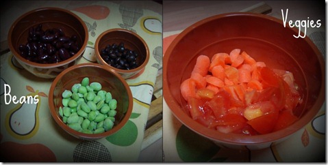 beans and veggies