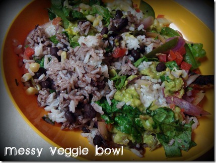 messy veggie
