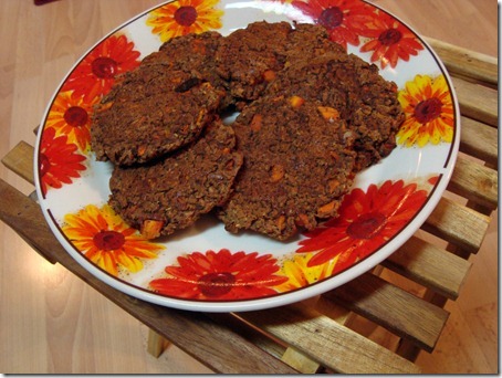 carrot ginger burgers