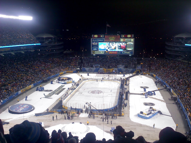 View from our seats