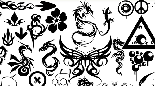 photoshop shapes скачать