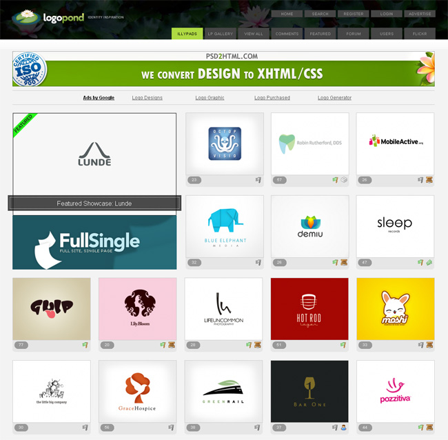 логотипы архив Logopond 