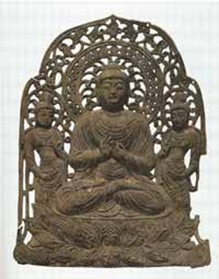 Gyeongju National Museum1 Seated Buddha Triad