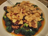 Braised Tau Kan with Trios Mushroom and Green Vegetable