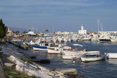 Manfredonia, Barche nel porto