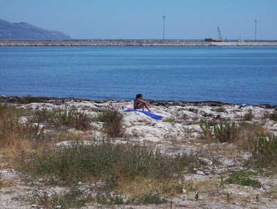Manfredonia, Al bagno sulla scogliera