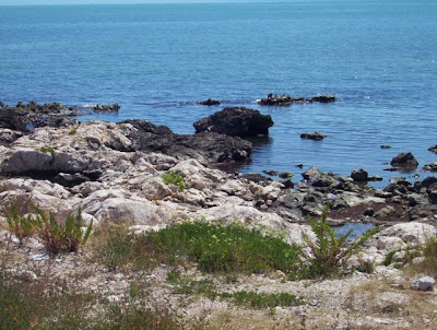 Manfredonia, Al bagno sulla scogliera