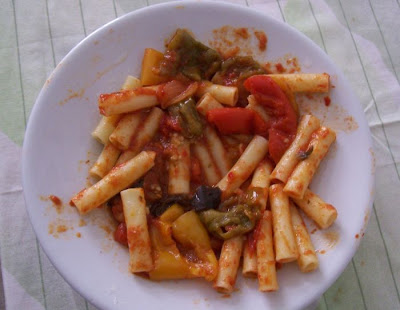 Manfredonia, Pasta con pomodoro e peperoni