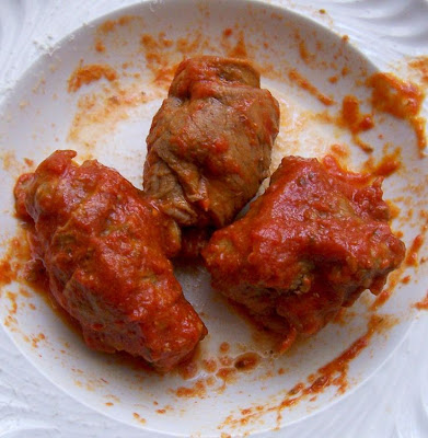 Manfredonia, Braciole al sugo