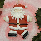 Adornos en porcelana-Navidad