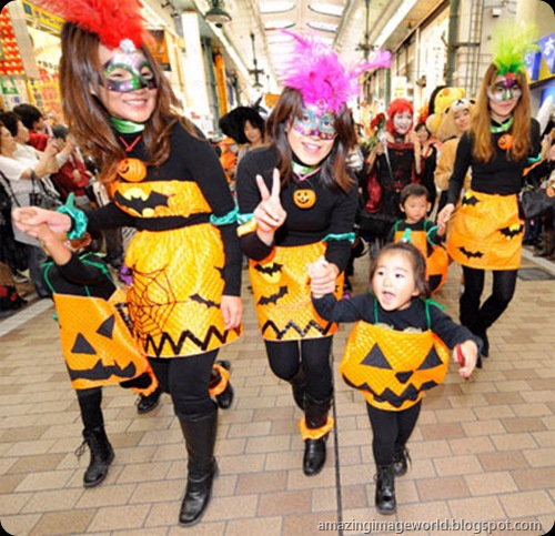 Halloween celebrations throughout the world