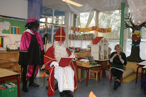 Sinterklaas en Zwarte Piet op de Montessorischool te Dordrecht (2010)