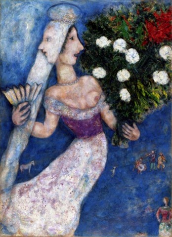 [Marc Chagall, La mariée à double face, 1927 © by SIAE 2009[5].jpg]