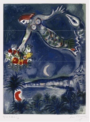 [Marc Chagall, Sirène et poisson, 1956-1960 © by SIAE 2009[7].jpg]