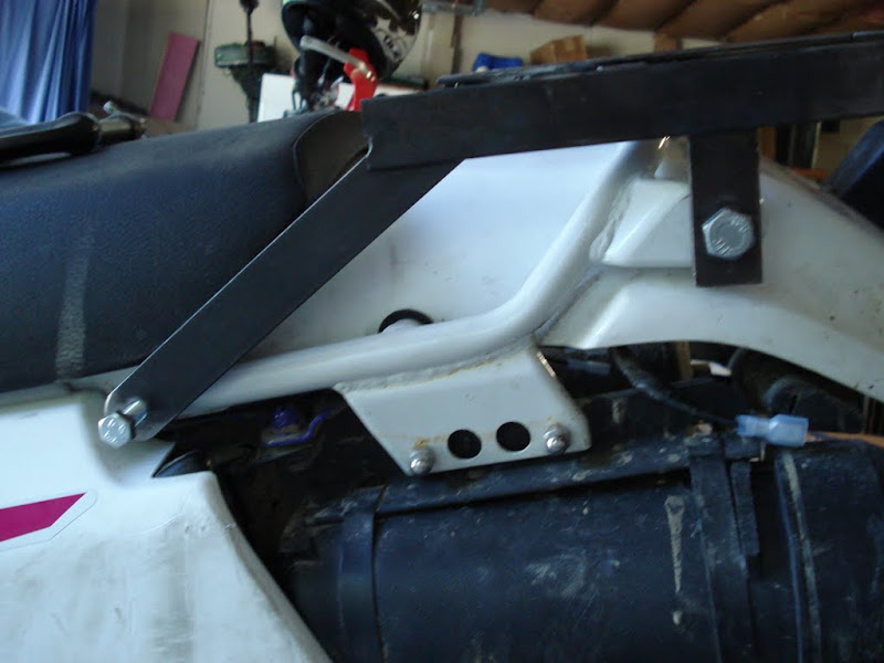 dr350 rear rack