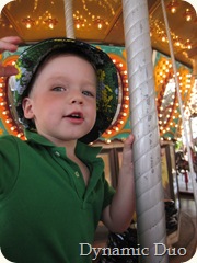 gus -c ool shot on the merry go round