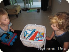 potty training day one, first step, pick your undies!