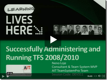 Die Administration des TFS ist alles andere als trivial...