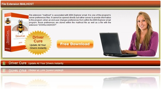 File extension mailhost