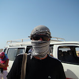 Moto-safari in desert